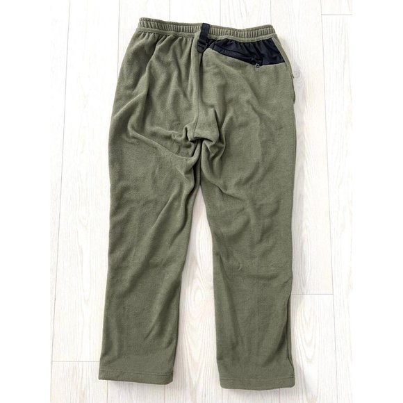 Reebok H54411 Patch Knee Fleece Joggers Army Green ( XL ) - Picture 5 of 5